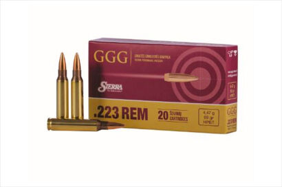 Amunicja GGG kaliber .223Rem HPBT